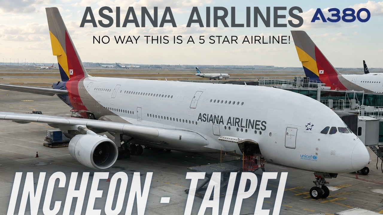 Last flight on Asiana&rsquo;s A380&hellip; and It Wasn&rsquo;t 5-Star! | Asiana Airlines Business Class | Flight Report