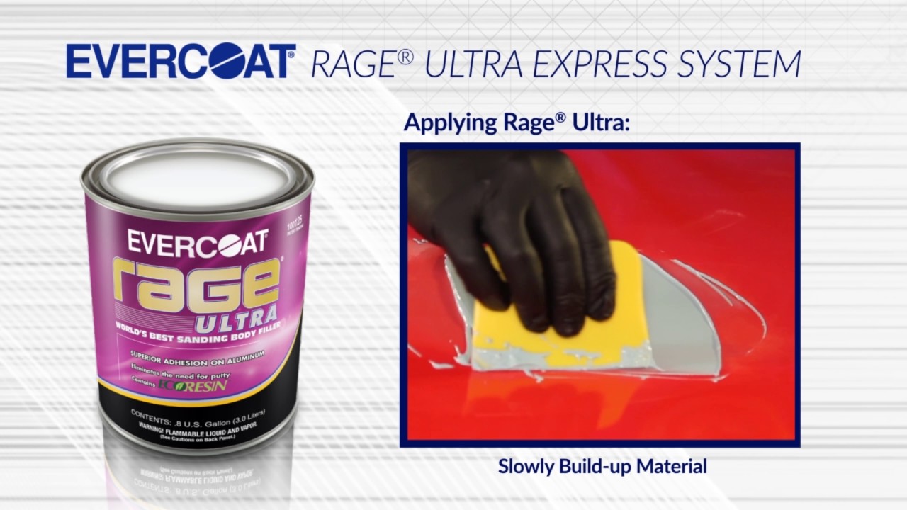 Evercoat Rage Ultra Express Repair System SEMA 2016