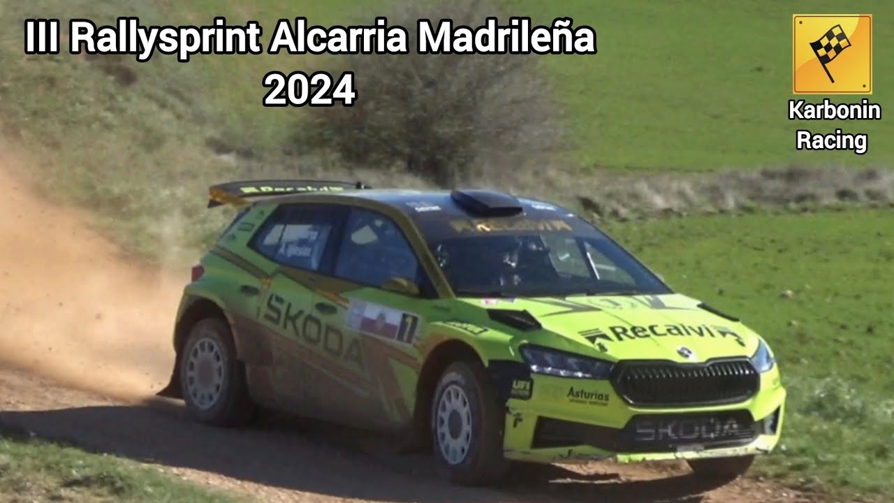 Rallysprint Alcarria Madrileña 2024  de tierra | Big show 🚗💨