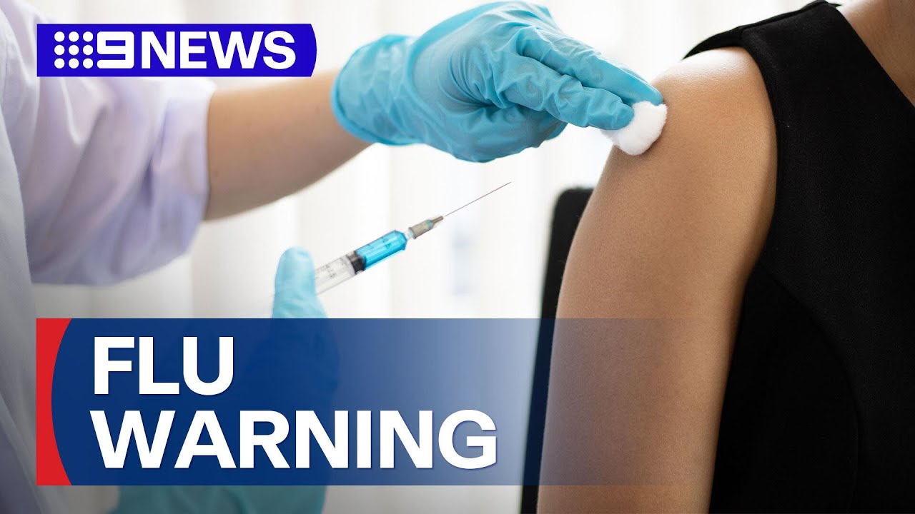 Warning over drop in flu vaccination rates | 9 News Australia