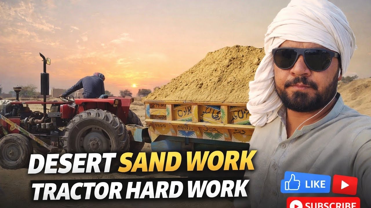 Aaj Ka Hard Work | Tractor Se Sand Loading Village Vlog