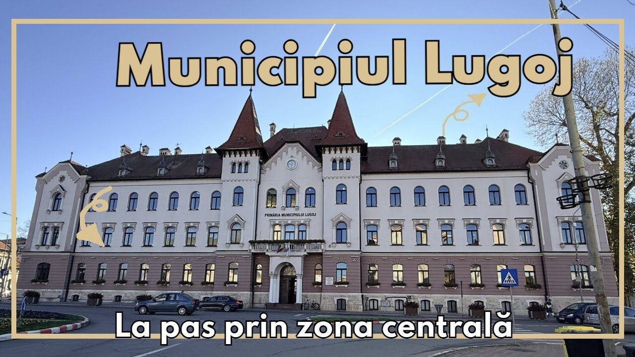 Cum arată orașul Lugoj, Timiș (zona centrală) la sfârșit de toamnă #2025 #romania