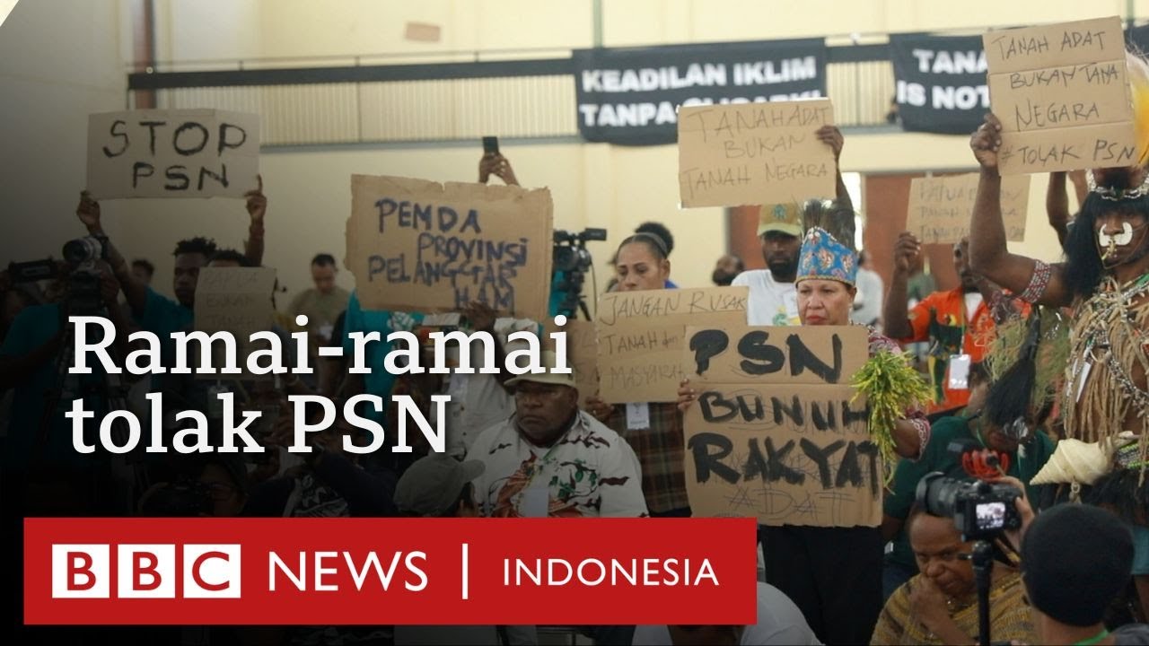 Proyek Strategis Nasional ditolak warga: 'Masyarakat adat selalu jadi korban' - BBC News Indonesia