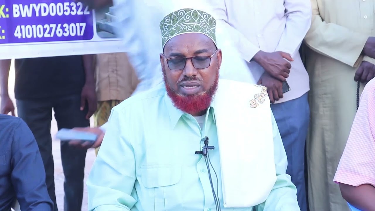 Maamulka degmada Guriceel ayaa ka hadlay dhismaha masjidka jaamaca ee degmada.