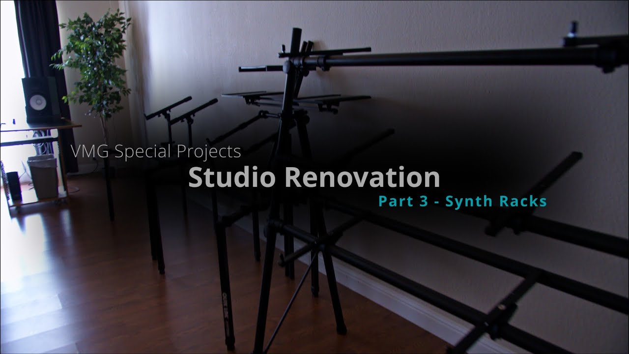 Projects - Studio Renovation Part 3: The Synth Rack Problem