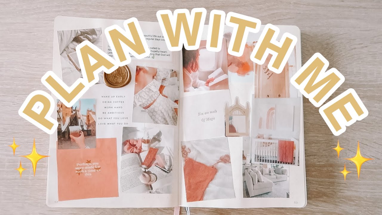 plan with me for 2021: goals, dream board, + bullet journal!