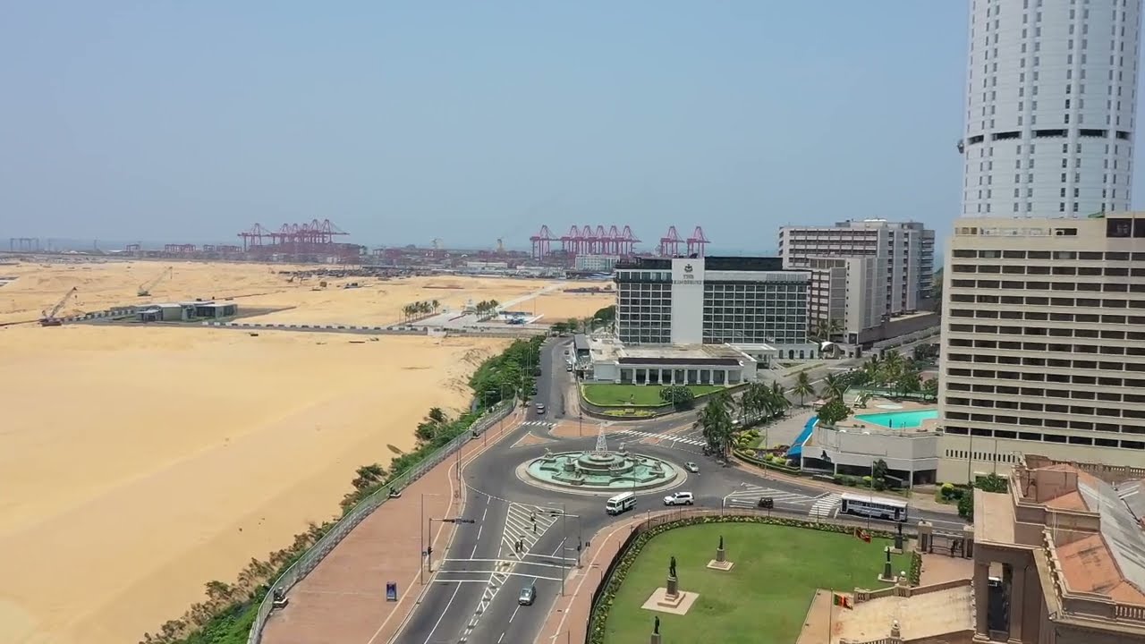 Colombo, Sri Lanka  Drone View