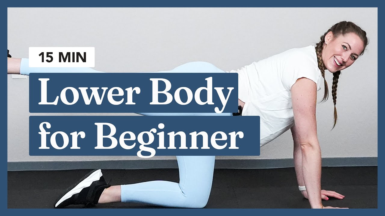 LOWER BODY BEGINNER WORKOUT | ANGELEITETES ANFÄNGERWORKOUT