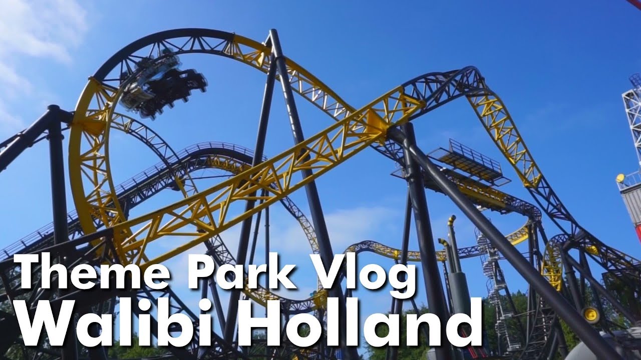 Theme Park Vlog - Walibi Holland (ft. Coaster Bot/Coaster Studios/Koaster Kids)