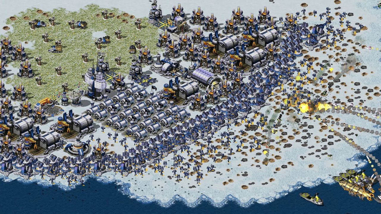 Yuri's Revenge Red Alert 2 The Frozen Ground Ver Zoom 3000 Edit Map Extra Hard AI
