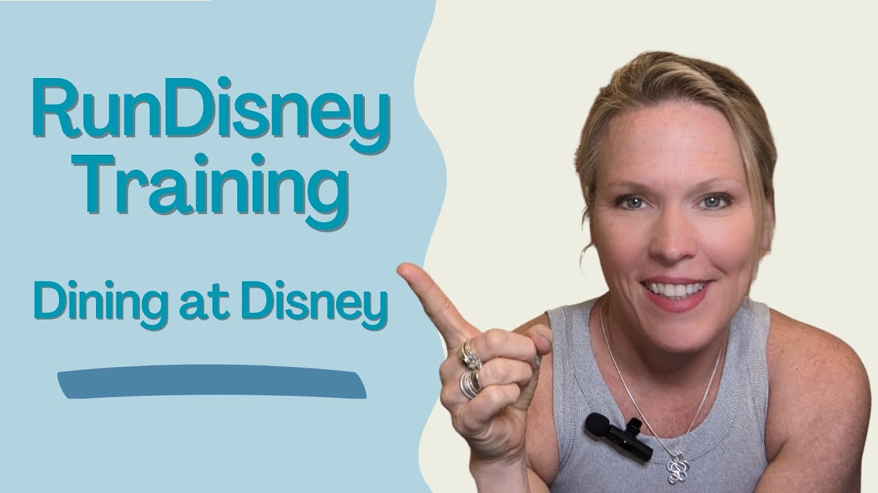RunDisney Training: Dining at Disney