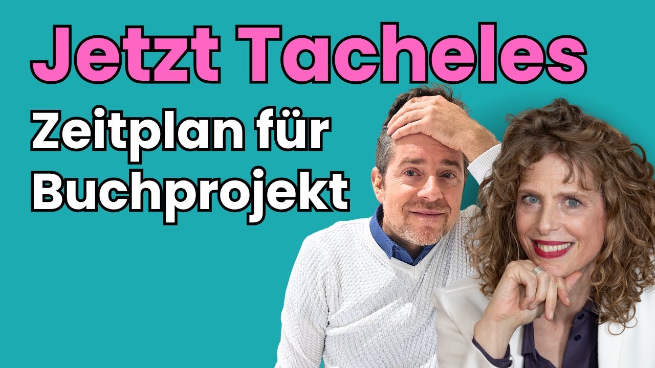 Der Zeitplan für unser Buchprojekt: Warum das wichtiger ist, als mit dem Schreiben zu beginnen