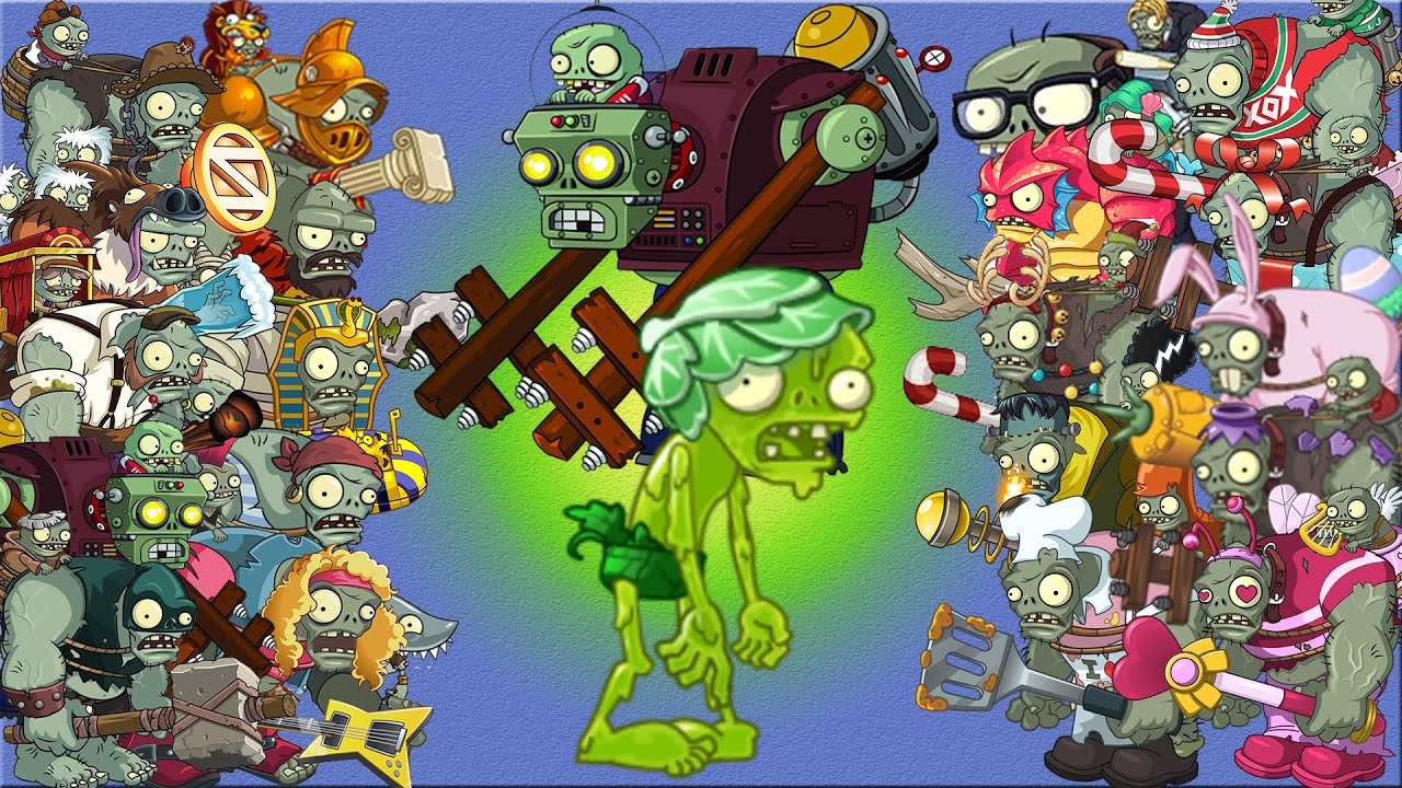 PvZ 2 Gargantuar Vs Gargantuar Vs Zombie #36