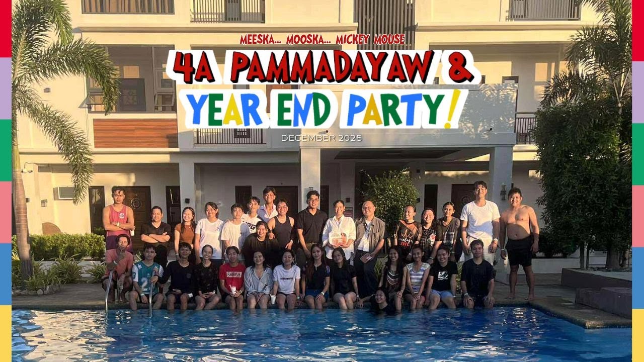 4A year end party  (senior year) 📐🏛️