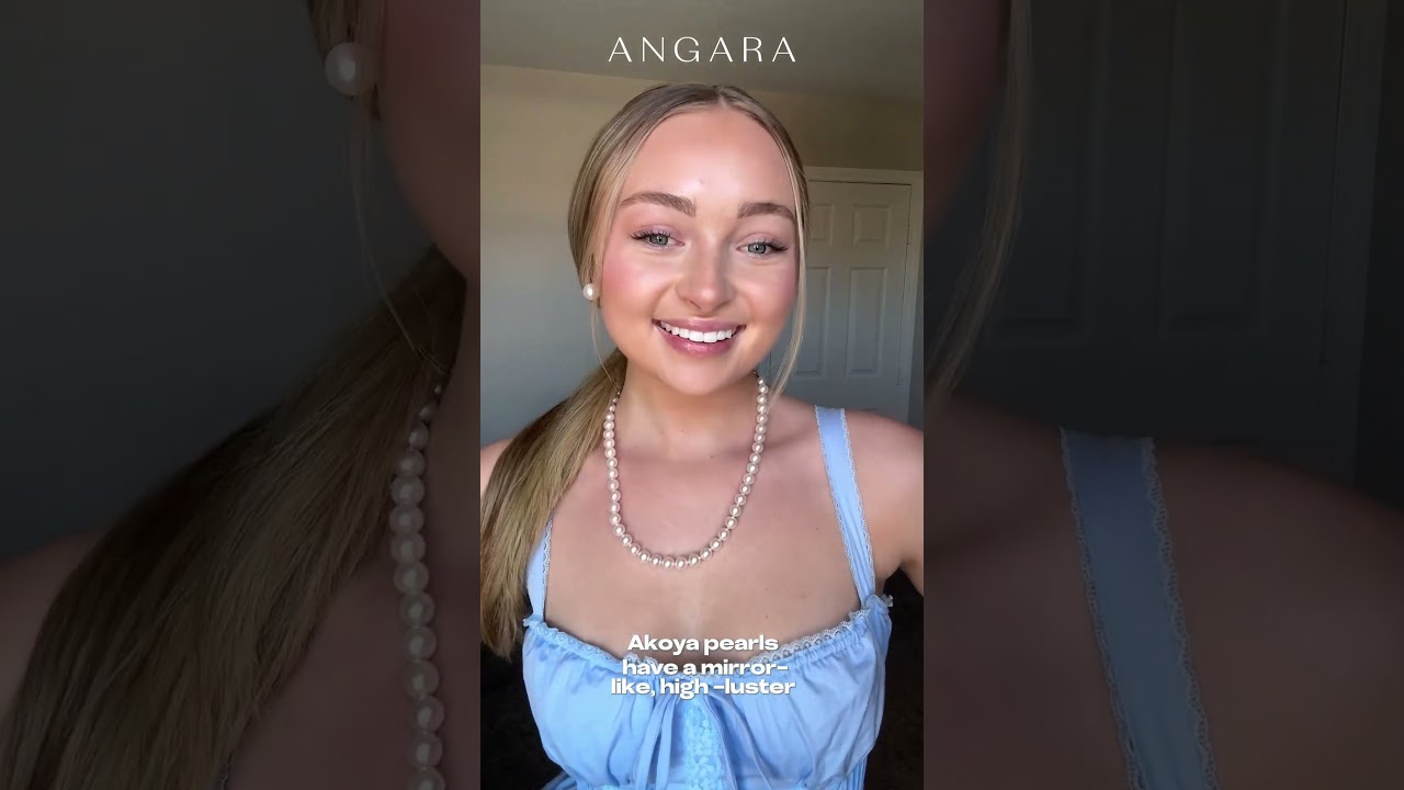 Akoya vs. Freshwater Pearls | Pearl Jewelry Online | Pearl Necklaces |Angara Jewelry #pearlnecklace