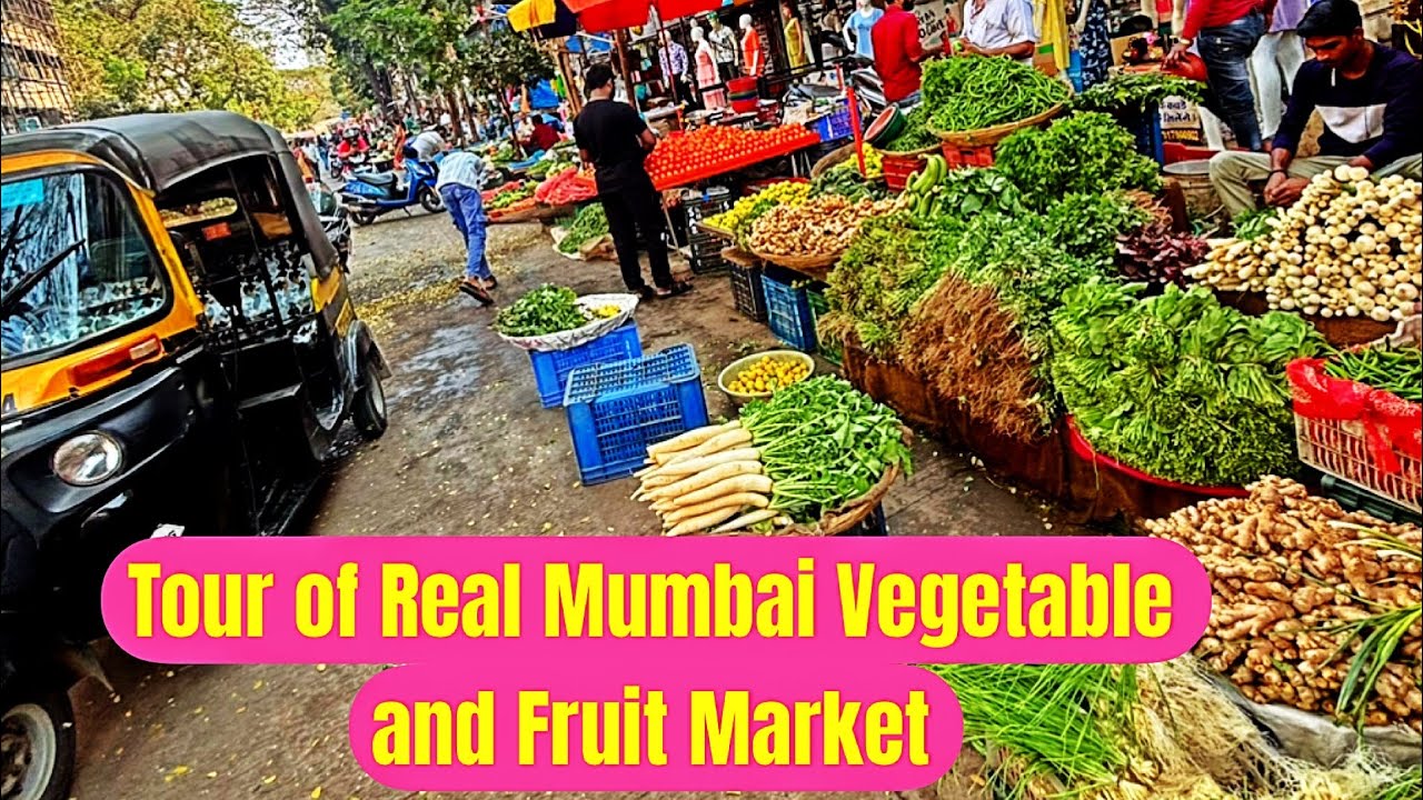 Shopping in Sabji Mandi of Mumbai | Fruits Vegetables Real Farmers Market  | Indian Grocery Items