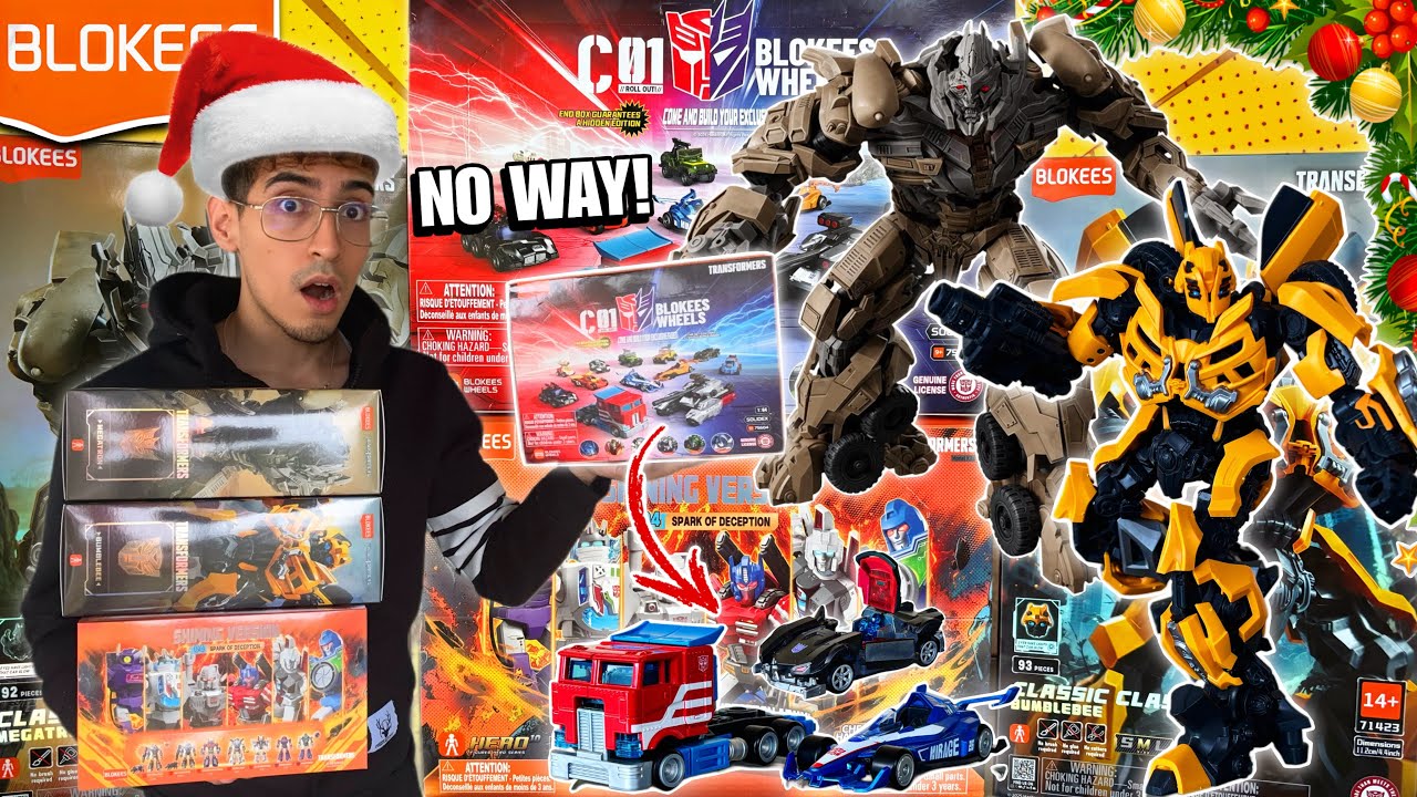 BLOKEES just NUKED MY WALLET😭! DOTM Bumblebee & NEW Blokees Wheels + MORE 🤯🔥! #transformers 