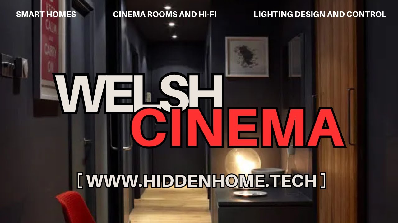 Reference Level, interior design led, home cinema installation in Wales.