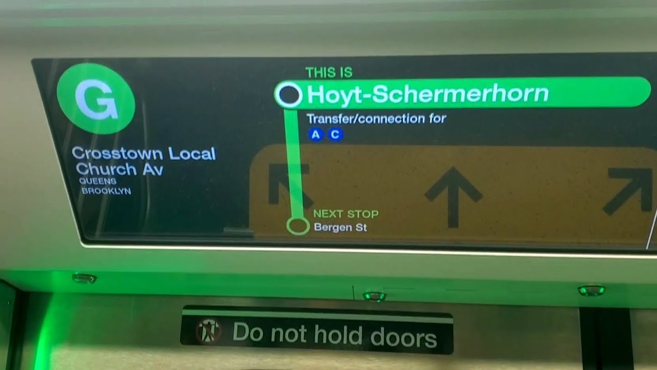 IND Culver Line: R211A (G) Train Ride From Hoyt Schermerhorn Streets To 4th Avenue 9th Streets