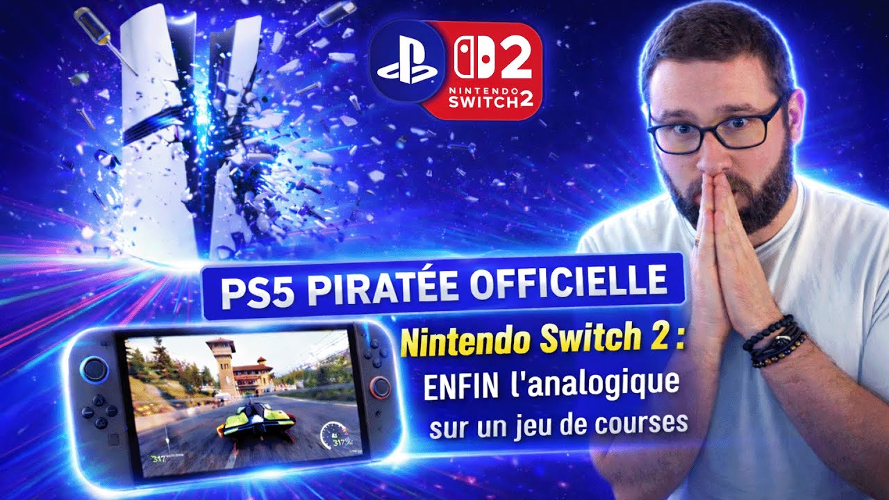 GAMING NEWS 🎮 Nintendo Switch 2, ENFIN L'ANALOGIQUE 😱 & PS5 HACK & JAILBREAK 🔥
