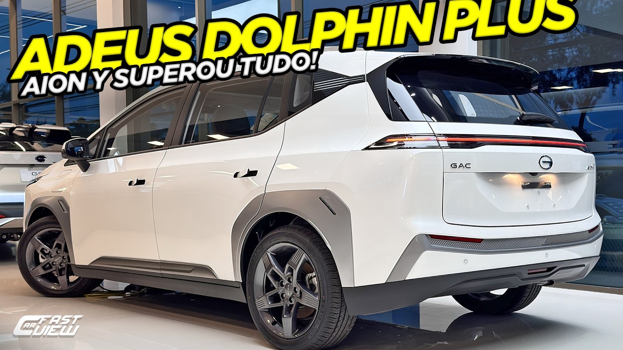 NOVO GAC AION Y ESPAÇO ABSURDO, AUTONOMIA DE 500 KM +EQUIPADO QUE DOLPHIN PLUS É ÓTIMA OPÇÃO!