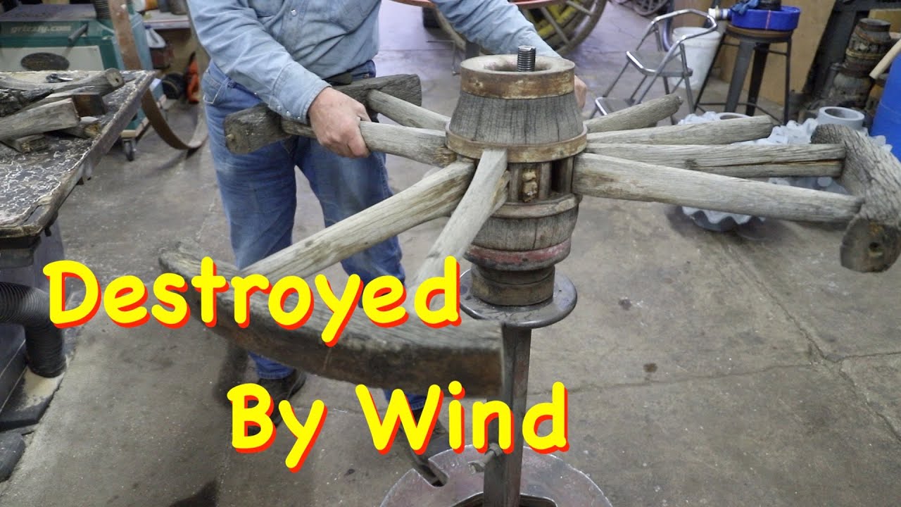 Nature was Hard on This Wheel | Engels Coach Shop