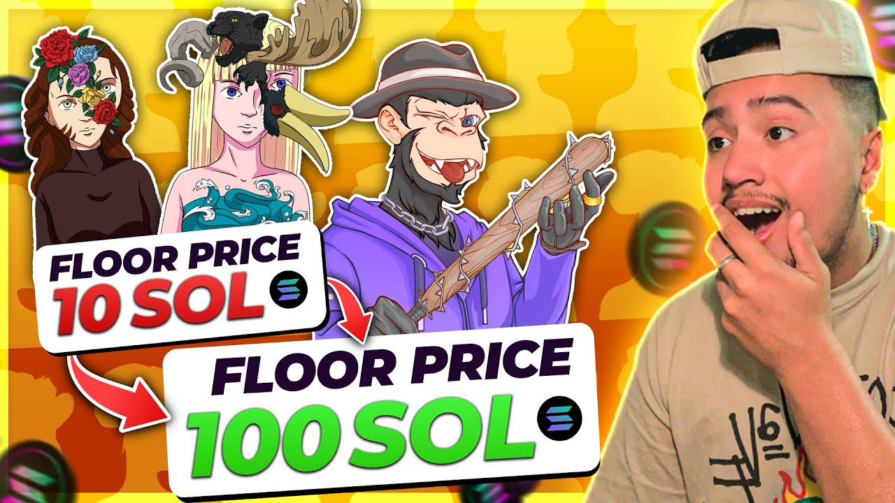 TURNING 10 SOLANA INTO 100! MAKING 100x GAINS FLIPPING SOLANA NFTS! (10 to 100 SOL CHALLENGE PART 3)