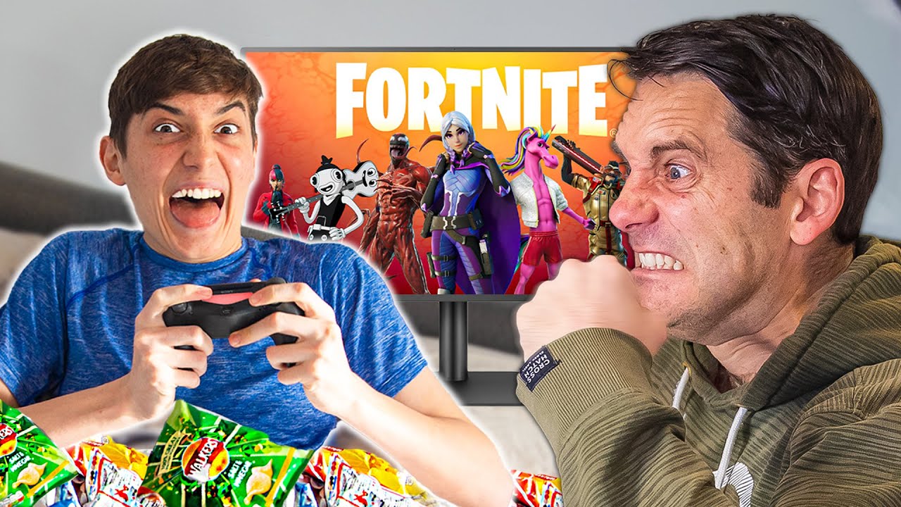 Day in the life of a Fortnite Addict (sad)