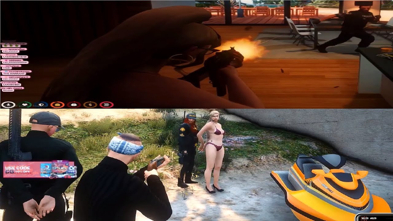Ramee Orders Carmella to Sh*ot Aj Hunter & Big D's Cop then has to RESCUE her from Cops (Both POVs)