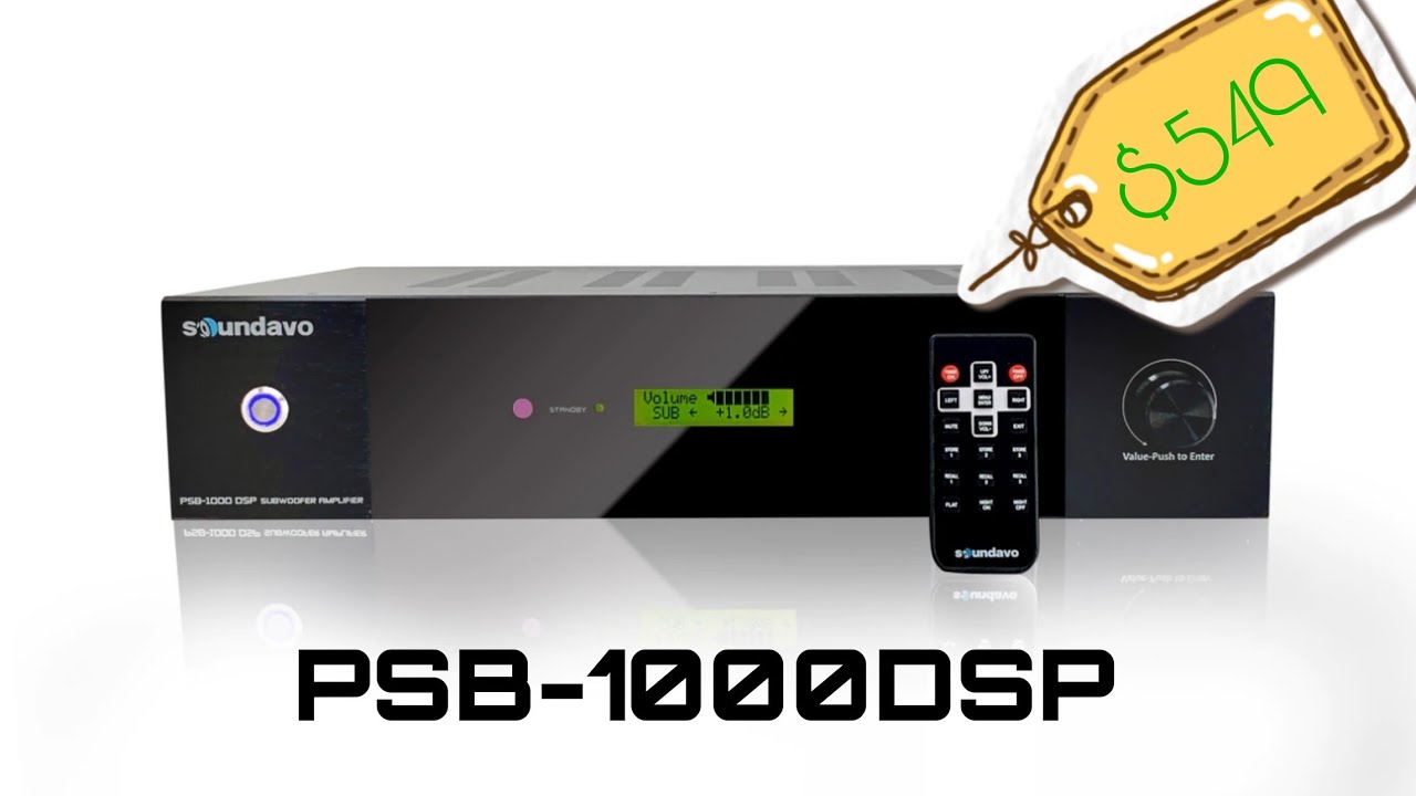This Is a VERY cool amplifier! | Soundavo PSB-1000 Subwoofer Amplifier