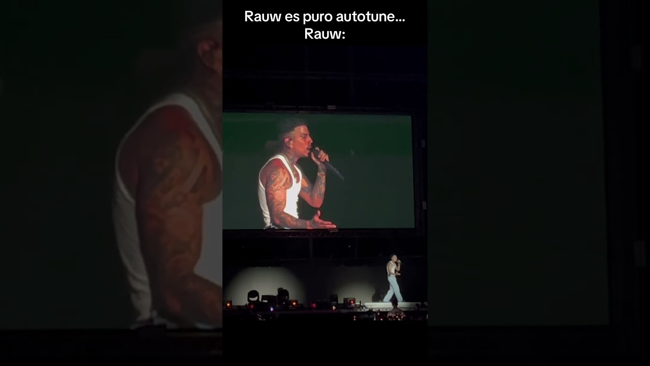 Rauw without auto tune 🔥😳 