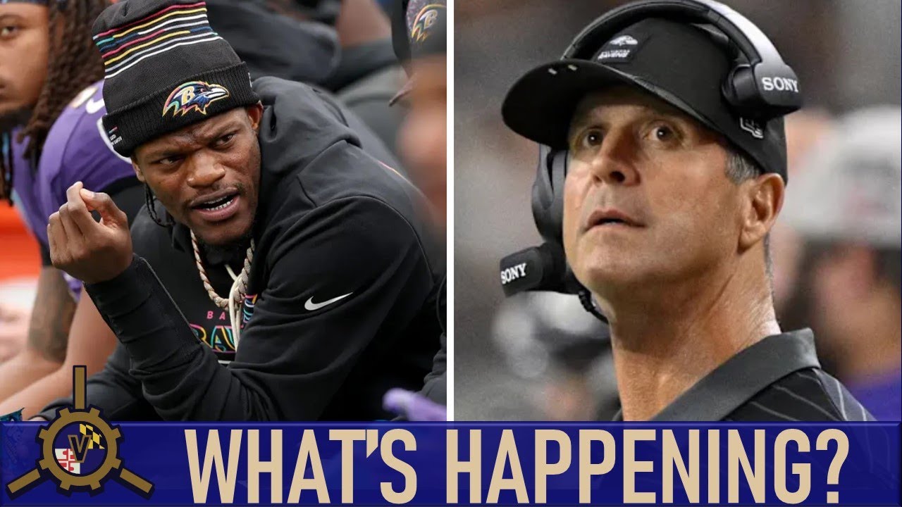 John Harbaugh Gives CONFUSING Answer On Lamar Jackson&rsquo;s Ravens Availability