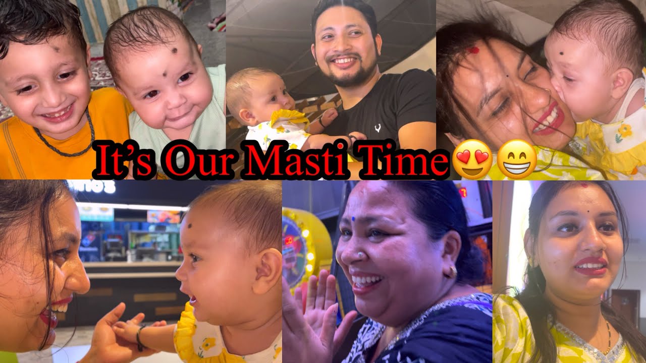 Zindagi Bhut Choti Hai To Kabhi Kabhi Baccha Bankar Masti Kar Leni Chaiye😁l Saasbahuvlog l Foodie Gd
