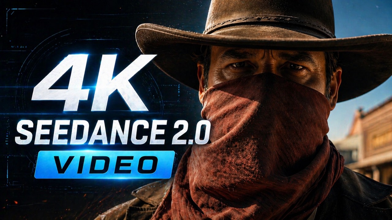 Как получить видео в разрешении 4K с помощью ИИ | Масштабирование видео Seedance 2.0 до 4K