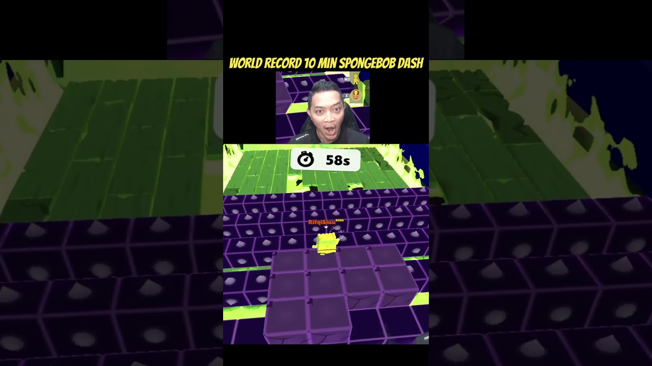 Best Moment Ever World Record Spongebob Dash😱 Watch The END....