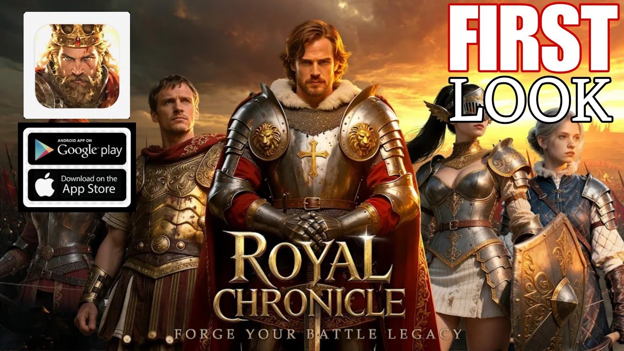 Royal Chronicle  Medieval Gameplay New strategy Game For Android /ios 