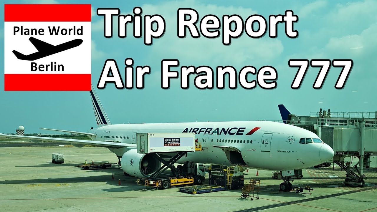 Trip Report | Air France Boeing 777-200 | Economy | Taipei - Paris