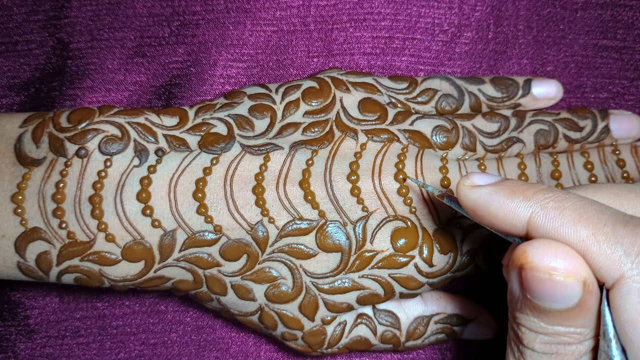 new bold mehndi designs|| traditional mehndi designs @ip_mehndi_art.