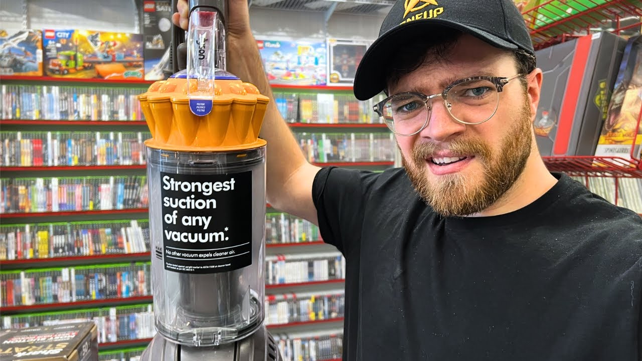 I Found the Strangest Video Game Store (Vacuums and Video Games)