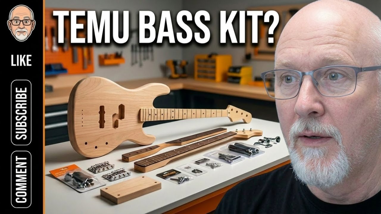 Temu Bass Kit - On The Bench - Unbranded Glarry Bass Kit: Part 1
