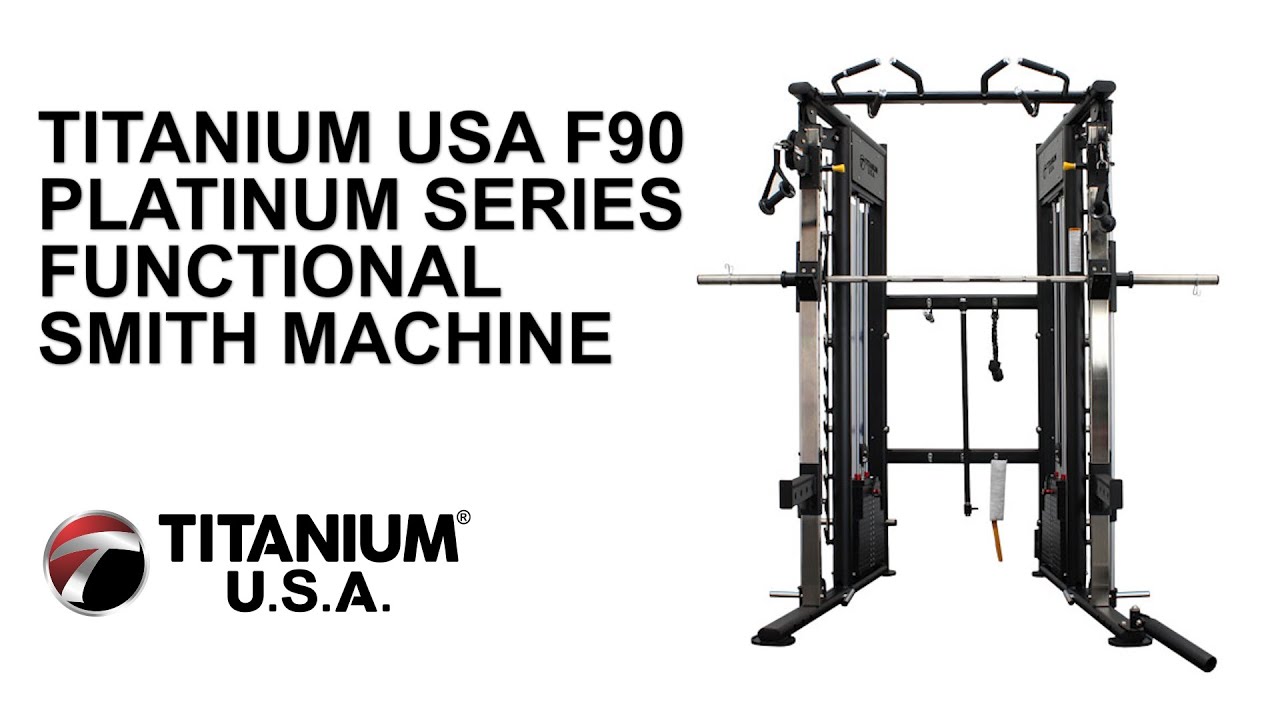 TITANIUM USA F90 PLATINUM SERIES FUNCTIONAL SMITH MACHINE