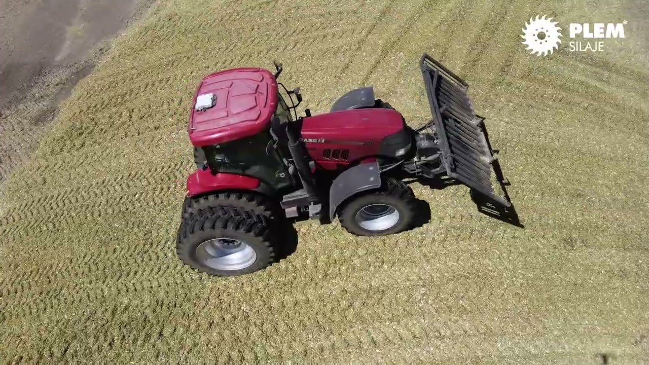 Un silo bien pisado,  es un silo que rinde 🚜⚡
