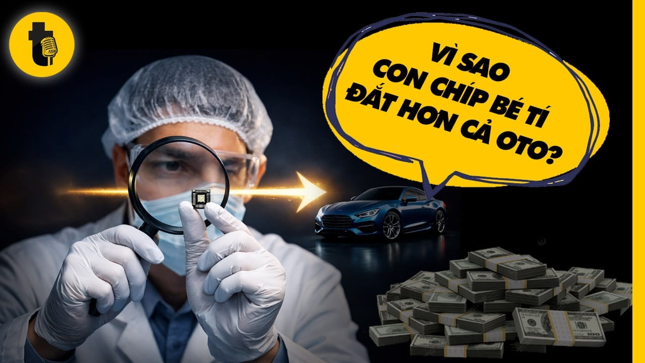 VÌ SAO CON CHÍP BÉ TÍ ĐẮT HƠN CẢ OTO?
