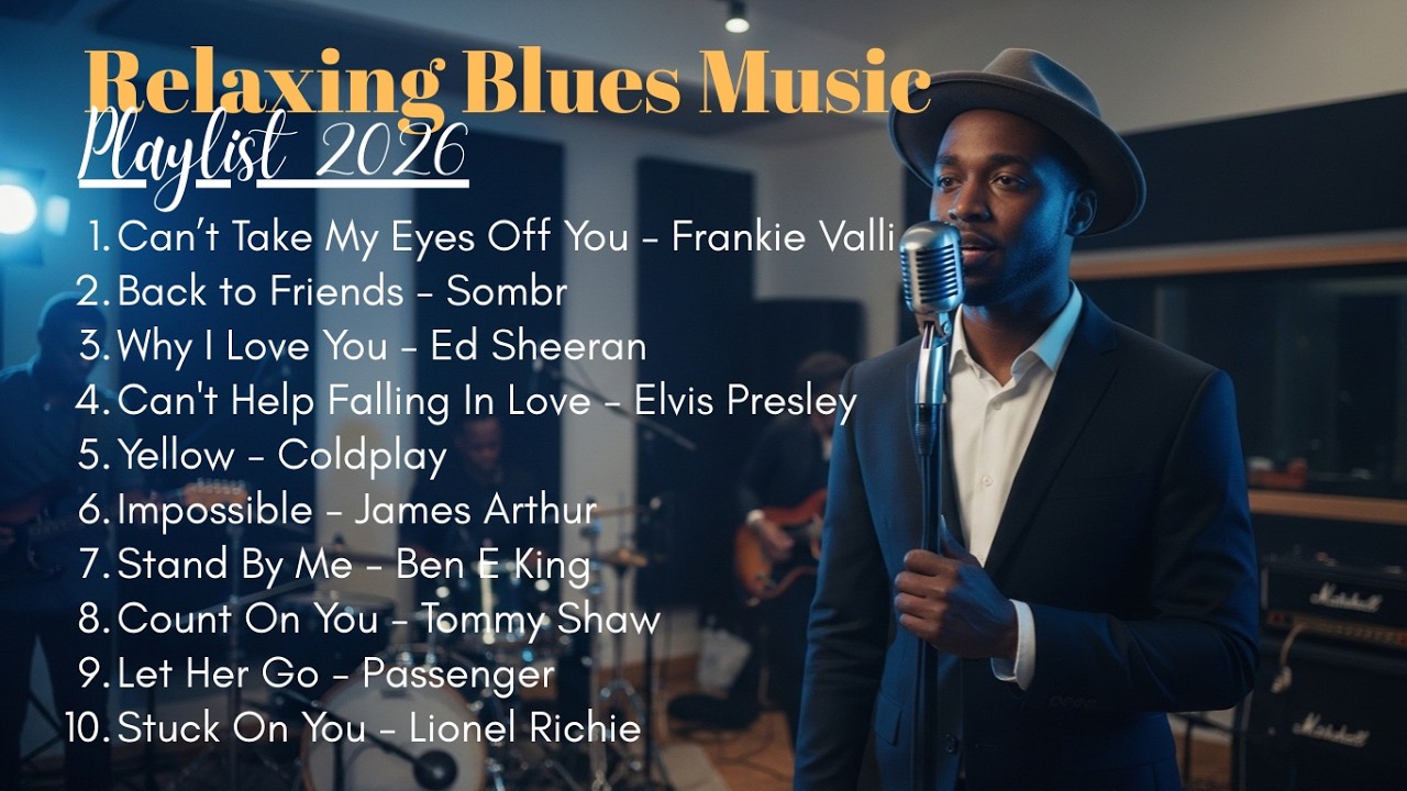 Best Blues Music Playlist 2026 – Relaxing & Soulful Blues Songs, Stand By Me, Count On You, Yellow