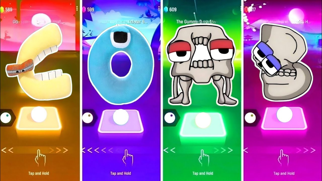 Alphabet Lore Soft - C 🆚 O 🆚 Alphabet Lore Skeleton - A 🆚 B. 🎶 Who Is Best?🎵 Tell We? 😍