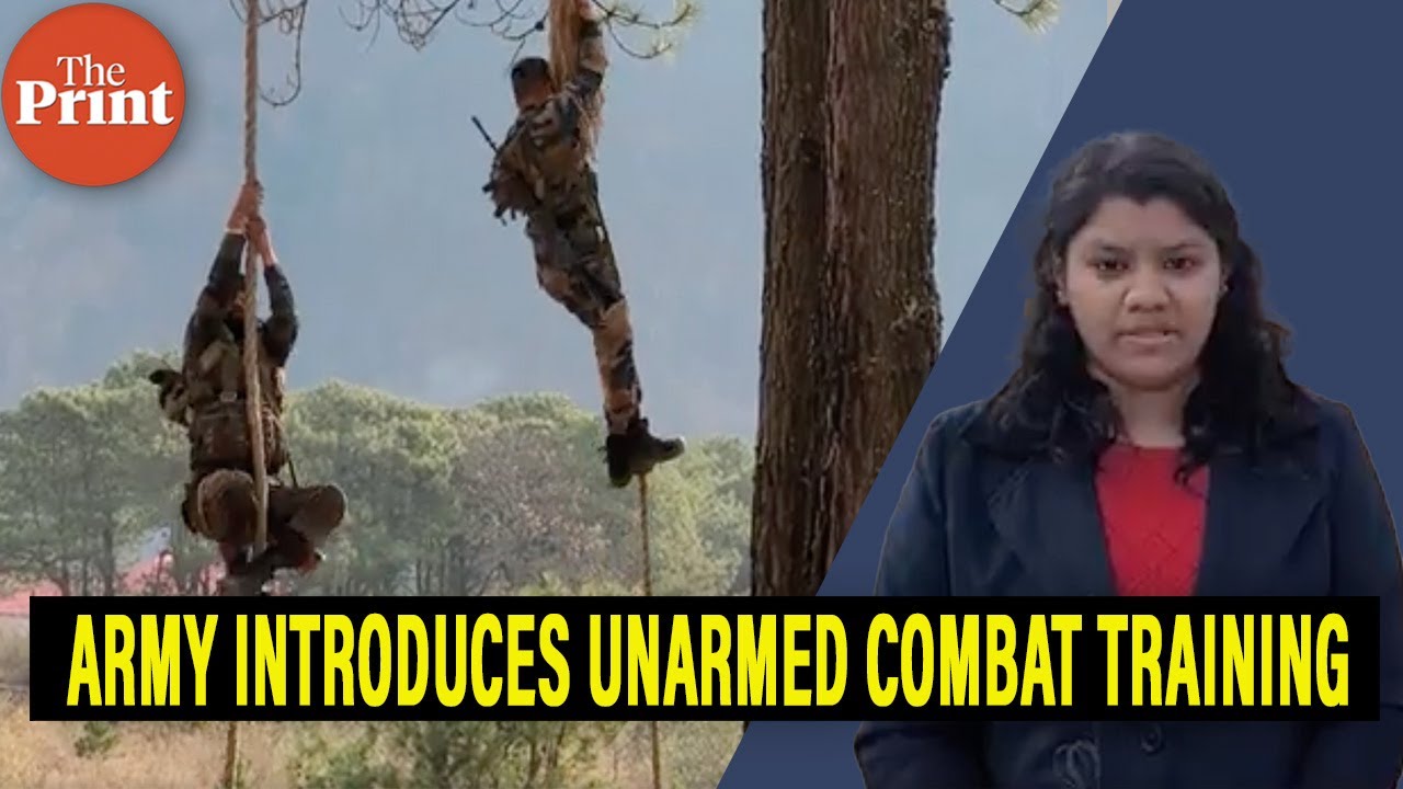Army introduces unarmed combat training as part of its formal training