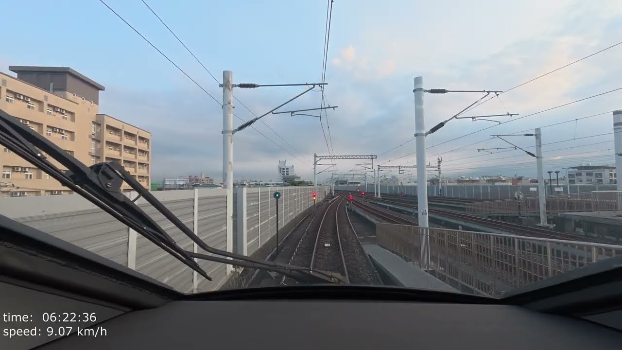 2025.09.04 EMU3000 110次 潮州-彰化 路程景 GPS