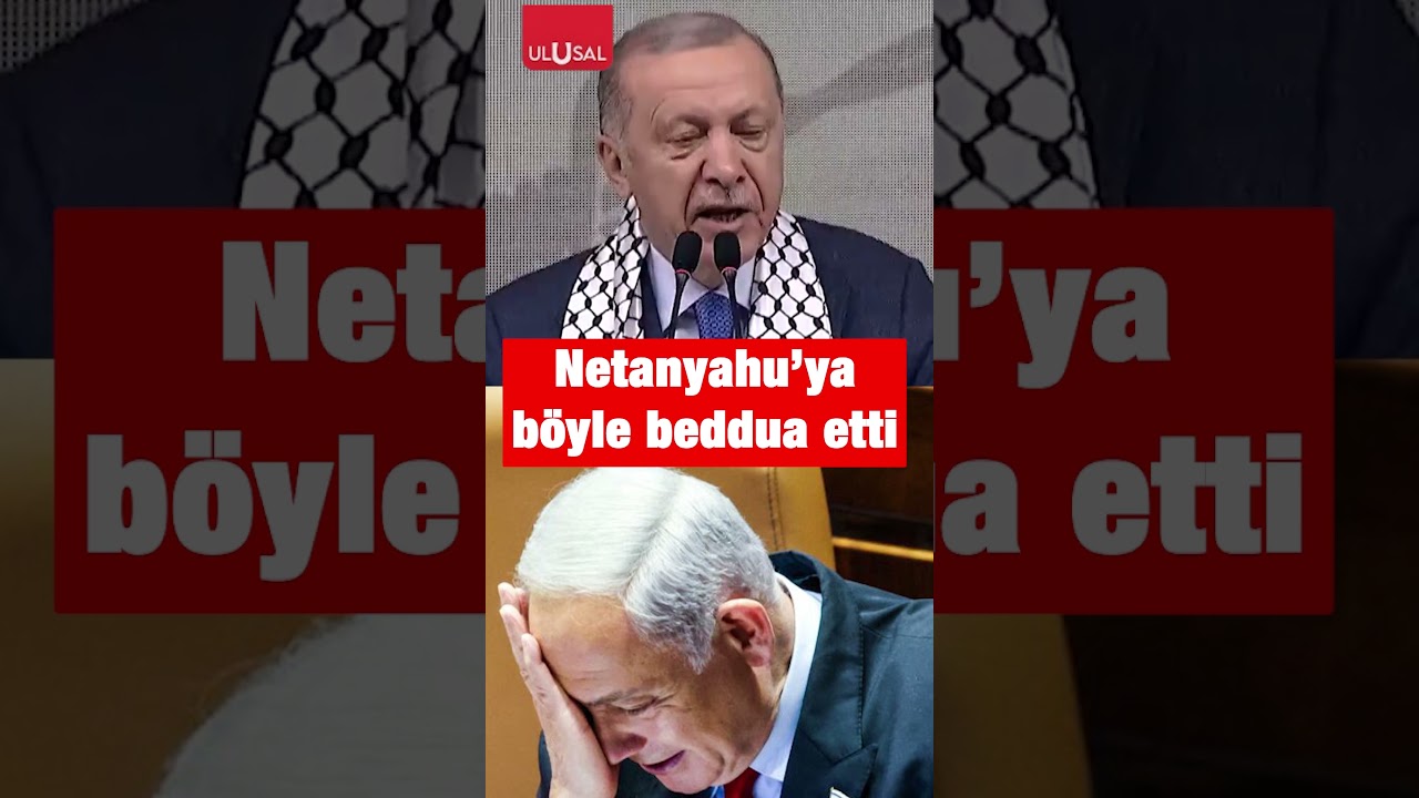 Erdoğan Netanyahu'ya b&ouml;yle beddua etti #erdoğan #netanyahu #shorts #keşfet