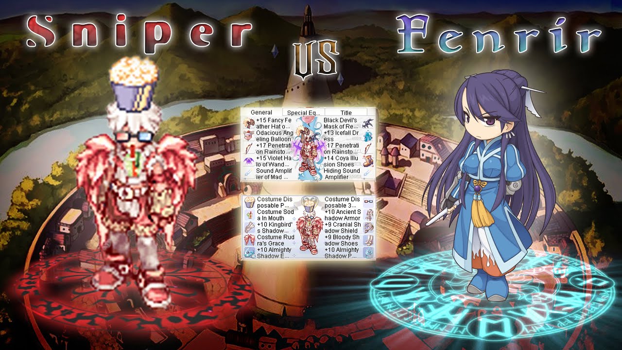 iRO SV.Chaos&ndash;Sniper vs Fenrir&ndash;Focus Arrow Strike Build♫&ndash;สไนเปอร์สายโฟกัส ❤Geffen Magic Tournament❤