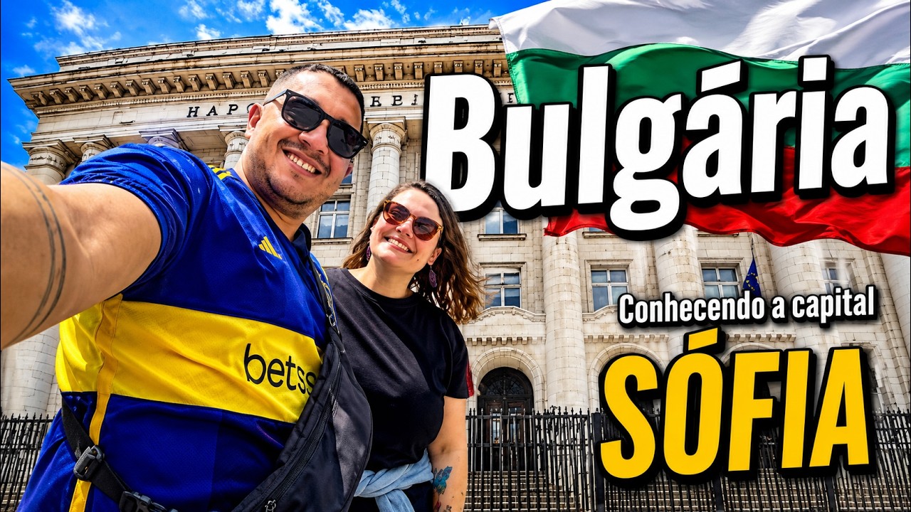 Conhecendo a cidade de Sófia-Bulgária / Getting to know the city of Sofia-Bulgaria